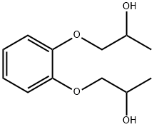 1,2-亚苯基双(2-羟基丙基)醚, 17736-67-3, 结构式