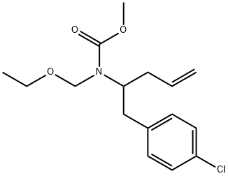 177707-16-3 (1-(4-氯苯基)戊-4-烯-2-基)(乙氧基甲基)氨基甲酸甲酯