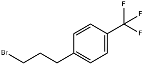 1-(3-BroMopropyl)-4-(trifluoroMethyl)benzene Struktur