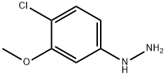 (4-Chloro-3-Methoxy-phenyl)-hydrazine, 178423-72-8, 结构式