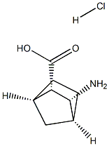 Bicyclo[2.2.1]heptane-2-carboxylic acid, 3-aMino-, hydrochloride, (1R,2S,3R,4S)-,179462-36-3,结构式