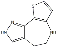 13-thia-3,4,9-triazatricyclo[8.3.0.0 {2,6}]trideca-1(10),2(6),4,11-tetraene Struktur