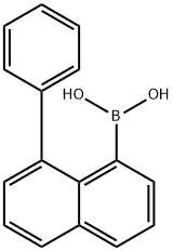 8-phenyl-1-naphthalenyl boronic acid Struktur