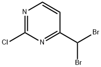 2-chloro-4-(dibroMoMethyl)pyriMidine Structure