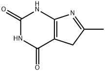 6-甲基-7H-吡咯并[2,3-D]嘧啶-2,4-二醇, 18149-53-6, 结构式