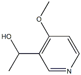 3-Pyridinemethanol,4-methoxy-alpha-methyl-(9CI) Struktur