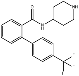 N-(piperidin-4-yl)-4'-(trifluoromethyl)-[1,1'-biphenyl]-2-carboxamide|洛美他派中间体B