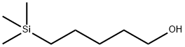 5-hydroxypentyl-triMethyl-silane Structure