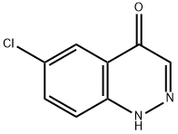 6-Chlorocinnolin-4(1H)-one Structure