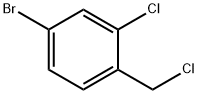 4-BroMo-2-chloro-1-(chloroMethyl)benzene,185315-49-5,结构式