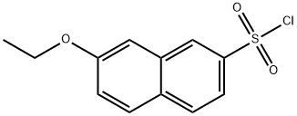7-ethoxynaphthalene-2-sulfonyl chloride Struktur