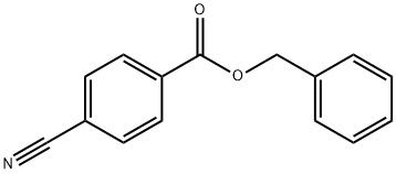 4-氰基苯甲酸苄酯,18693-97-5,结构式