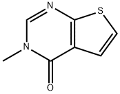 3-Methylthieno[2,3-d]pyriMidin-4(3H)-one 化学構造式