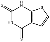 Thieno[2,3-d]pyriMidine-2,4(1H,3H)-dithione 化学構造式