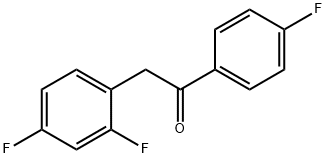 2-(2,4-Difluorophenyl)-1-(4-fluorophenyl)ethanone