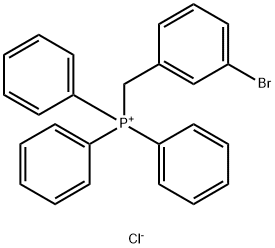 (3-溴苄基)三苯基氯化膦, 18880-07-4, 结构式