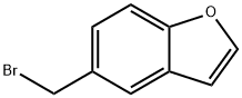 5-(ブロモメチル)ベンゾフラン 化学構造式