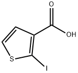 2-碘-3-噻吩甲酸, 18895-00-6, 结构式