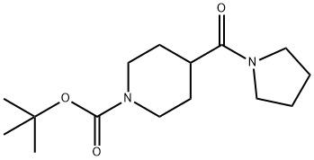 188979-06-8 叔-丁基 4-(吡咯烷-1-羰基)哌啶-1-甲酸基酯