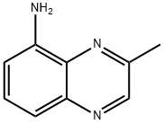 3-メチルキノキサリン-5-アミン 化学構造式