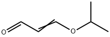 3-异丙氧基丙烯醛, 19060-09-4, 结构式