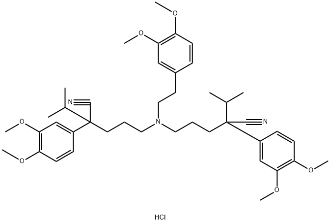 维拉帕米杂质D,190850-50-1,结构式