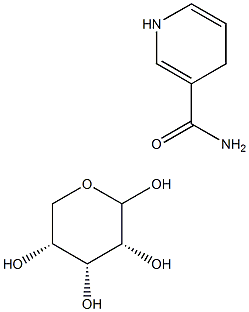 1,4-dihydronicotinaMide riboside 化学構造式