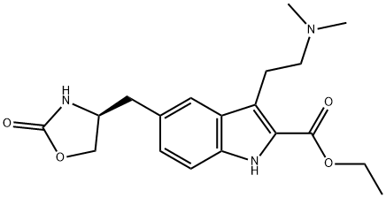 Zolmitriptan Related Compound D (20 mg) ((S)-Ethyl 3-[2-(dimethylamino)ethyl]-5-[(2-oxooxazolidin-4-yl)methyl]-1H-indole-2-carboxylate)