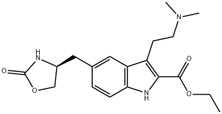 졸미트립탄관련화합물D(20mg)((S)-에틸3-[2-(디메틸아미노)에틸]-5-[(2-옥소옥사졸리딘-4-일)메틸]-1H-인돌-2-카르복실레이트)