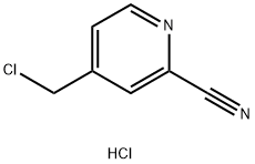 4-(ChloroMethyl)picolinonitrile hydrochloride Struktur