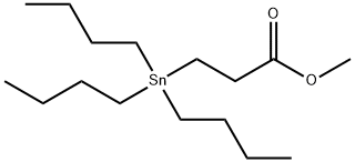 3-(三丁基锡)丙酸甲酯, 19464-44-9, 结构式