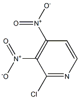 2-氯-3,4-二硝基吡啶, 195073-23-5, 结构式