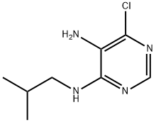 6-Chloro-N4-isobutyl-pyriMidine-4,5-diaMine,195252-59-6,结构式