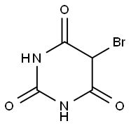 2,4,6-三羟基-5-溴嘧啶,19645-78-4,结构式