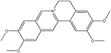 PSEUDOPALMATINE, 19716-66-6, 结构式