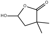 2(3H)-Furanone, dihydro-5-hydroxy-3,3-diMethyl Structure