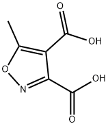 3,4-Isoxazoledicarboxylicacid,5-methyl-(9CI) Structure