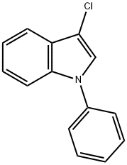 3-chloro-1-phenyl-1H-indole,198632-32-5,结构式