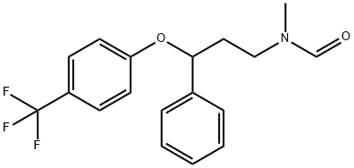 (3RS)-N-Methyl-3-phenyl-3-[2-(trifluoroMethyl)-phenoxy]propan-1-aMine Hydrochloride(2-TrifluoroMethylisoMer of Fluoxetine Hydro-chloride) Struktur