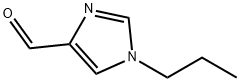 1-丙基-1H-咪唑-4-甲醛, 199192-04-6, 结构式