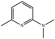 6-甲基-2-(N,N-二甲基氨基)吡啶, 199273-62-6, 结构式