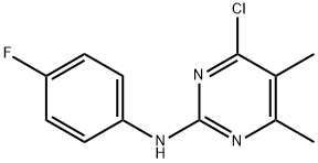 4-Chloro-5,6-dimethyl-2-(4-fluorophenylamino)pyrimidine|4-氯-2-(4-氟苯基氨基)-5,6-二甲基嘧啶