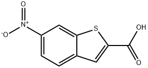 6-硝基苯并[B]噻吩-2-甲酸, 19983-42-7, 结构式