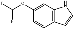 6-(二氟甲氧基)-1H-吲哚 结构式