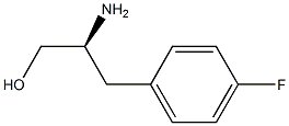 L-4-氟苯丙氨醇 结构式