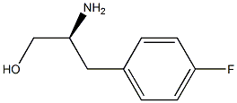 (S)-b-AMino-4-fluorobenzenepropanol 化学構造式