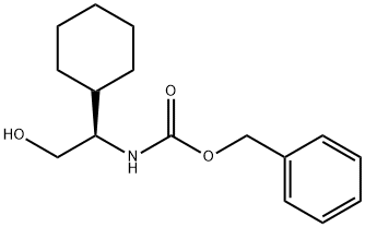 CBZ-D-环己基甘氨醇, 200405-29-4, 结构式