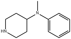 N-methyl-N-phenylpiperidin-4-amine Structure