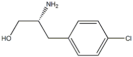 D-4-氯苯丙氨醇 结构式