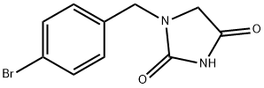 1-(4-BroMobenzyl)hydantoin Structure